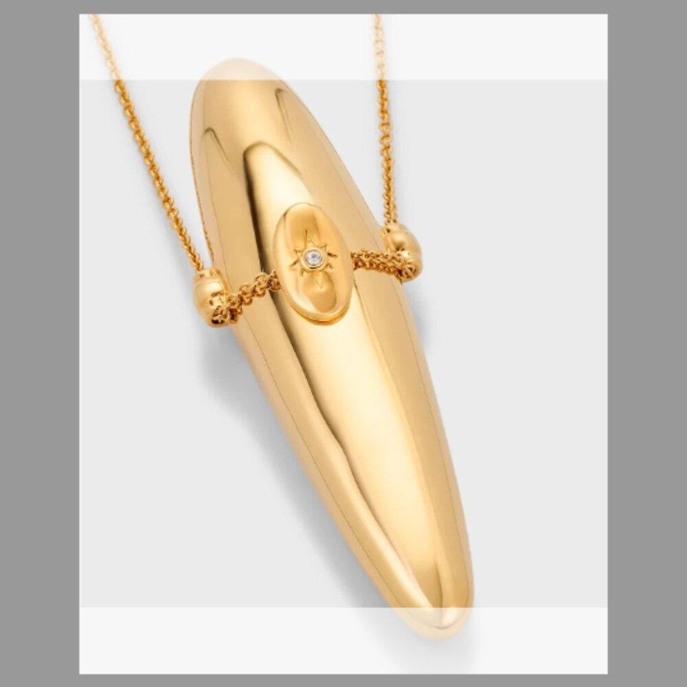 Zimmermann Gold Pendant Necklace - Picture 2 of 6